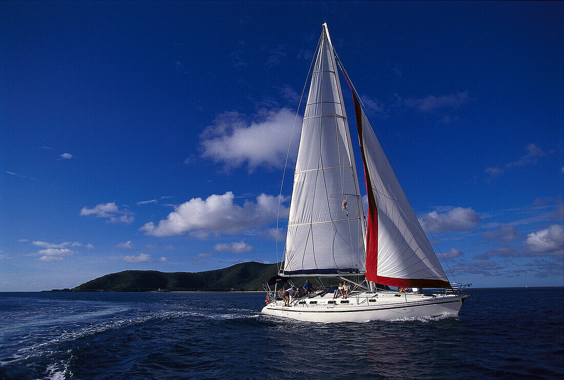 Luxury Yacht Serenade, Hayman Resort, near Hayman Island Queensland, Australia