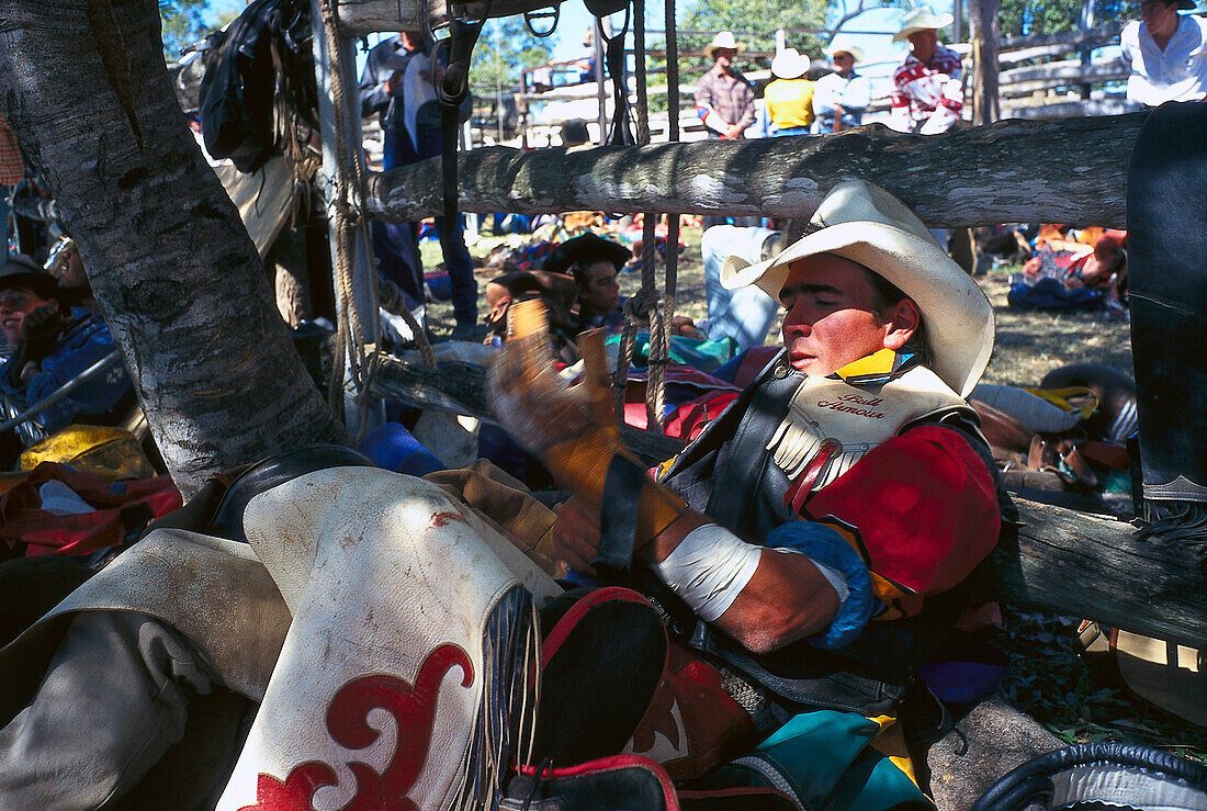 Cowboy, Mareeba Rodeo, Mareeba Queensland, Australia
