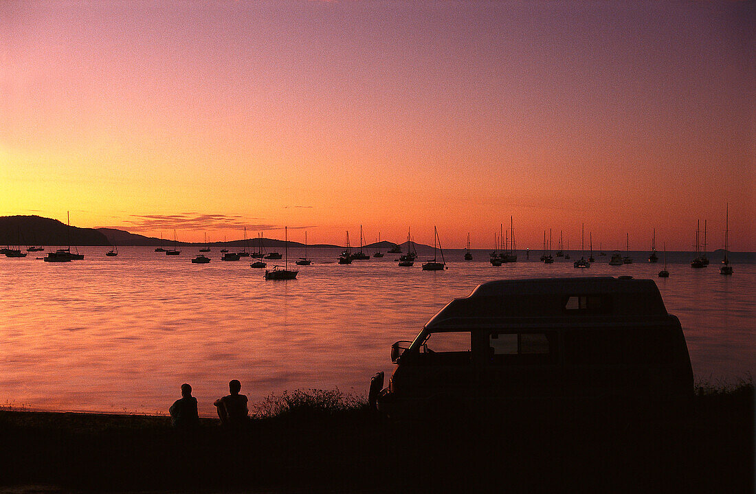 Maui Campervan, Able Point Marina, Airlie Beach Queensland, Australia