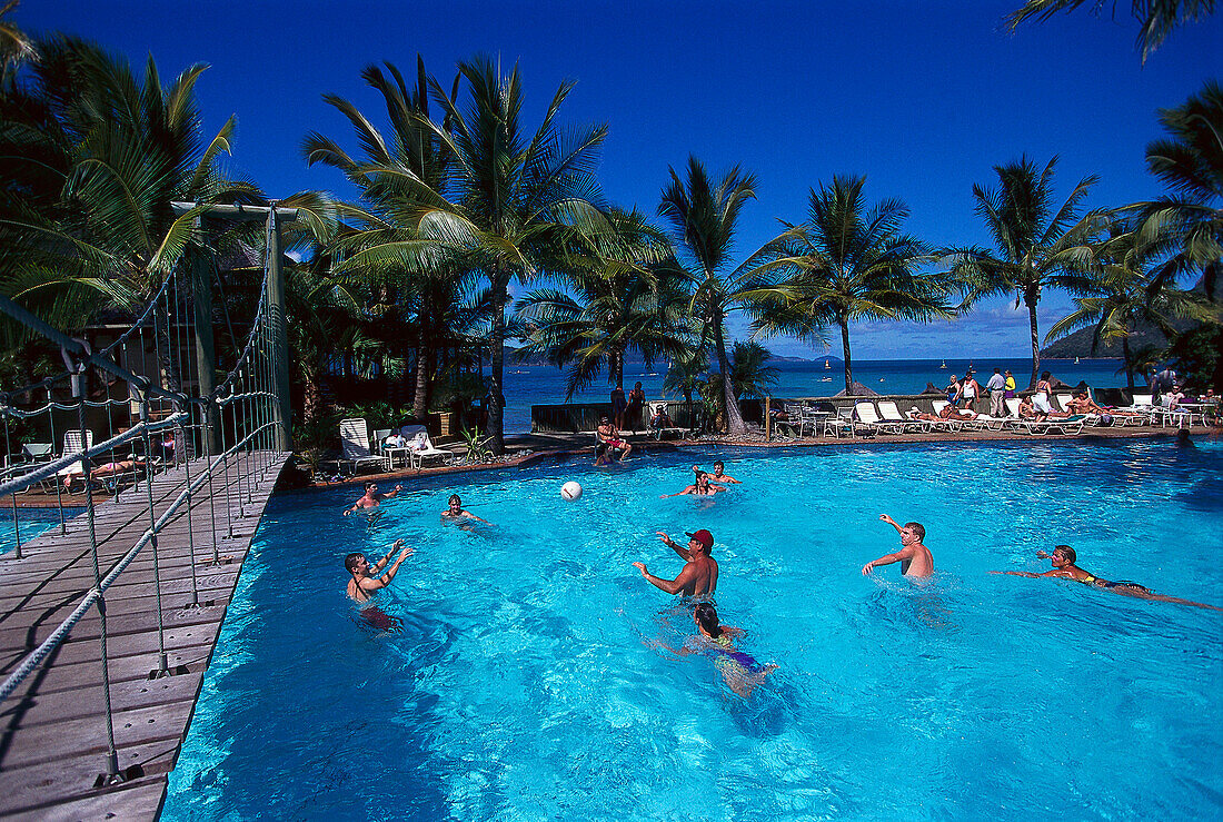 Swimming Pool, Hamilton Island Resort, Hamilton Isl. Queensland, Australia