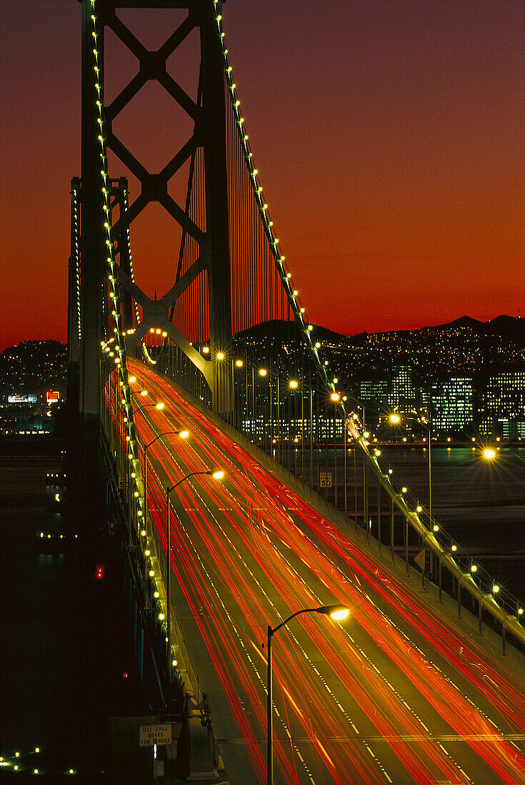 Oakland Bay Bridge, San Francisco, California, USA