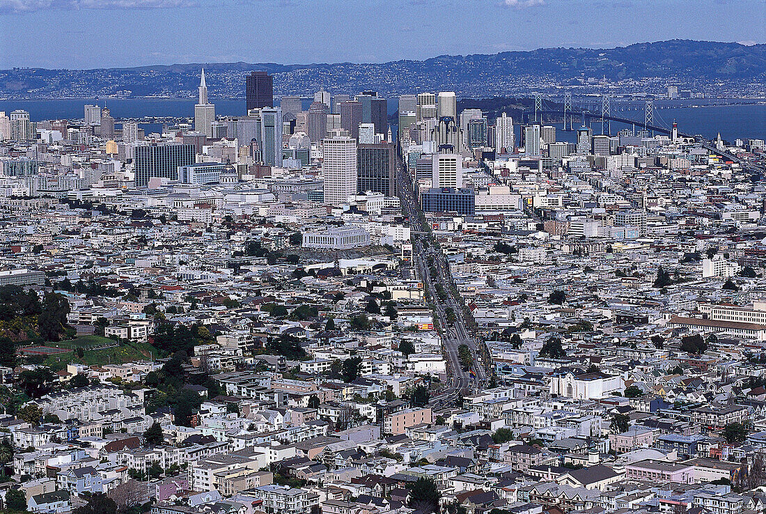 Aerial View, San Francisco, California USA