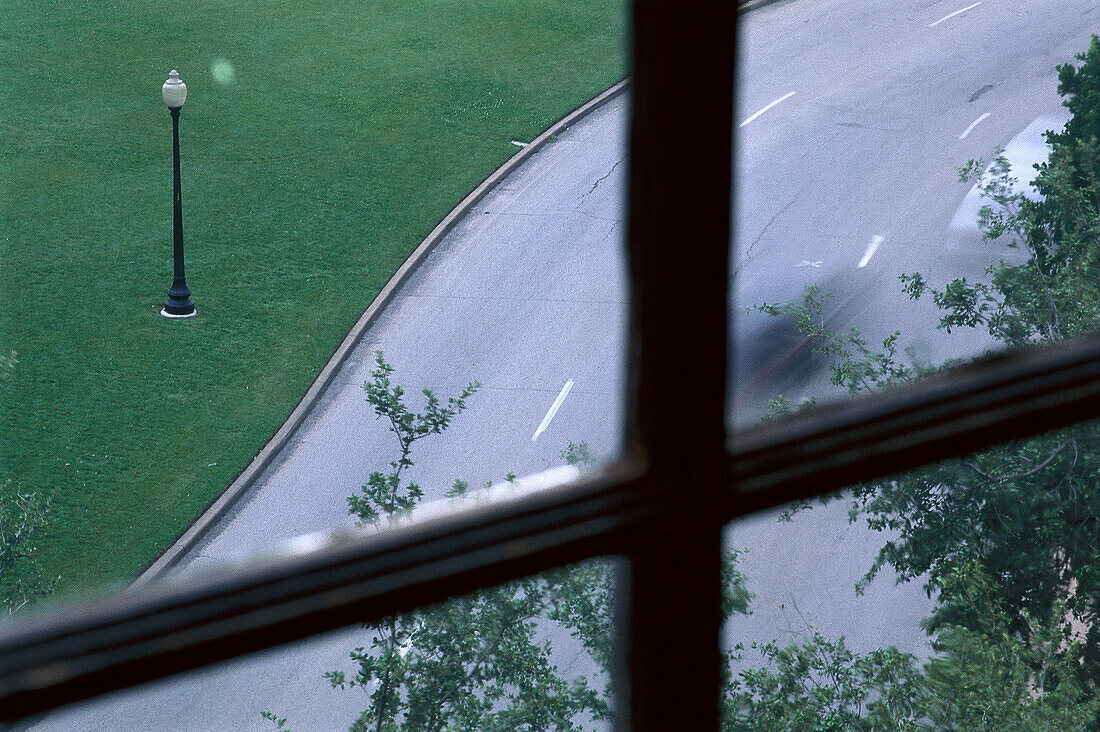 View of JFK Assassination Spot, The Sixth Floor Museum-Dallas , Texas, USA
