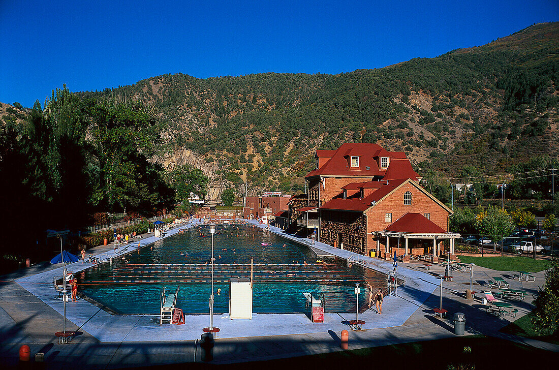 Glen Hot Springs Pool, Glenwood Springs , Colorado USA