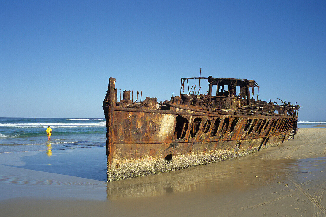 Maheno Shipwreck, Fraser Island Queensland, Australia