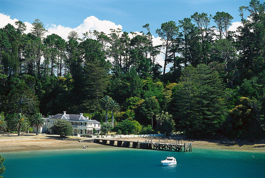 Mansion House, Kawau Island, Hauraki Gulf , North Island New Zealand