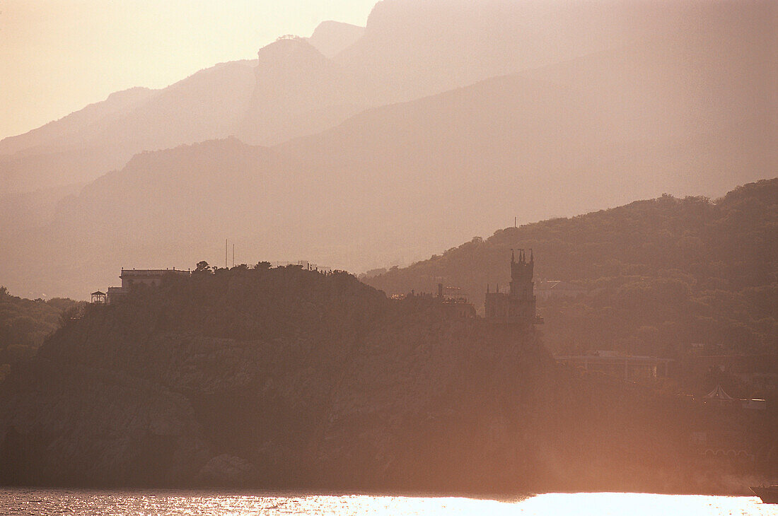 Swallow´s Nest Castle, MS Europa, Near Yalta Crimea, Ukraina
