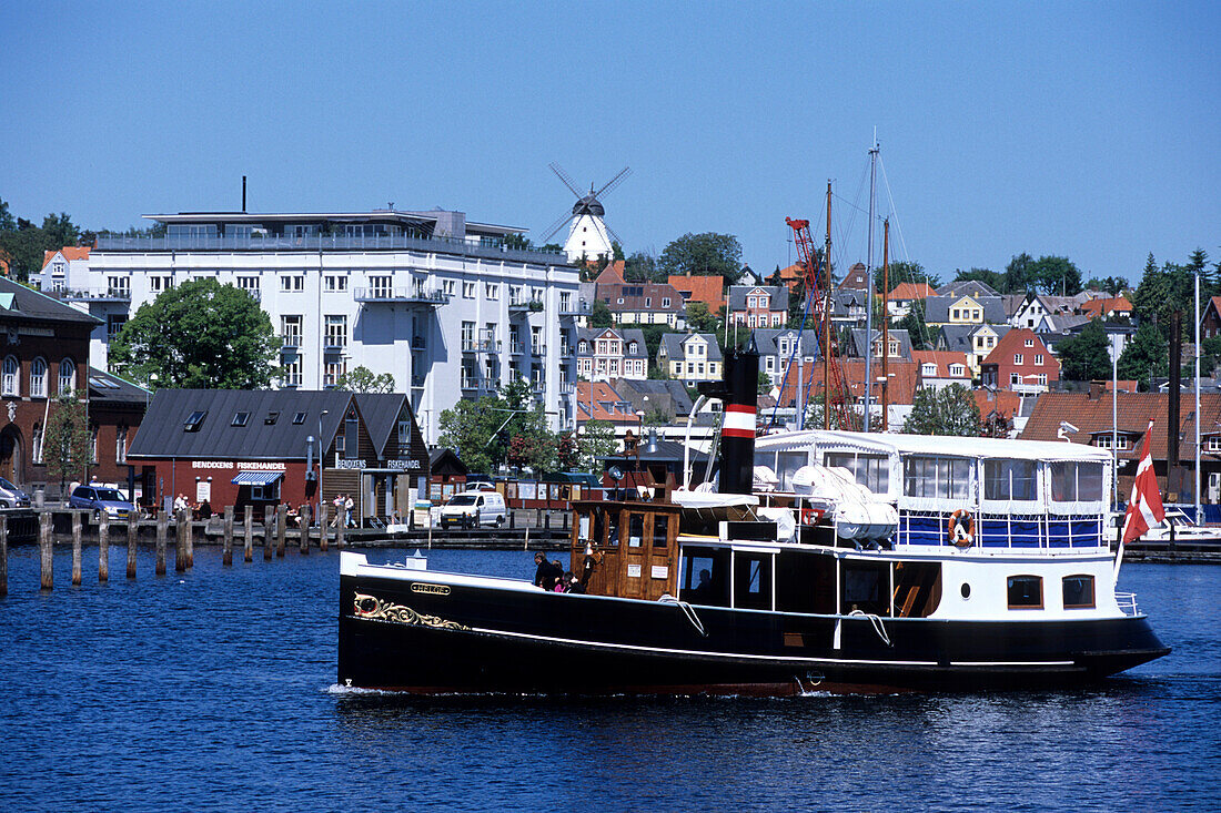 Historic Steamship Helge, Svendborg, Funen, Denmark