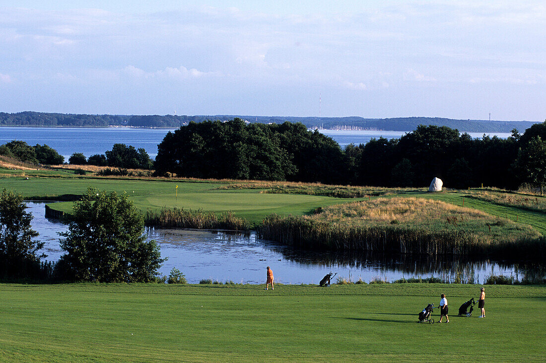 Benniksgaard Golf Course, Overlooking Flensborg Fjord, Rinkenas, Southern Jutland, Denmark