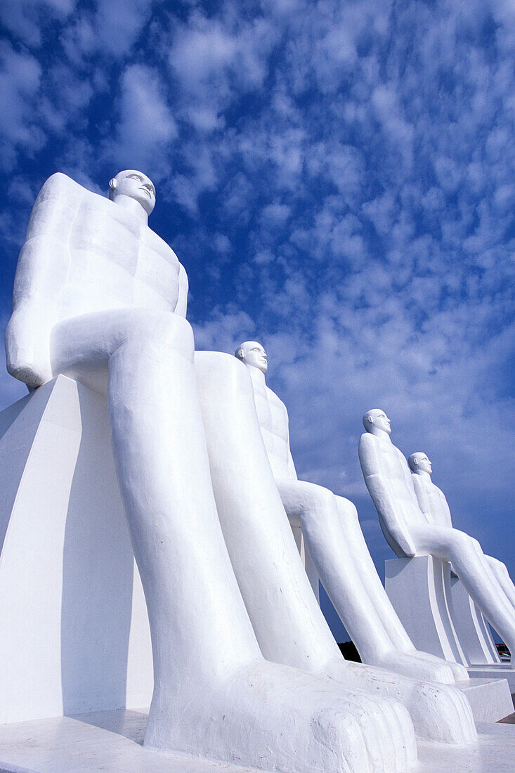 Monument, The Men at Sea, Mennesket ved Havet, Esbjerg, Central Jutland, Denmark