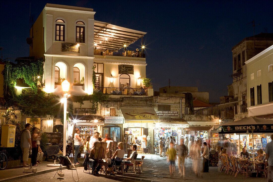 Portrait Painters, Old Town, Rhodes Greece