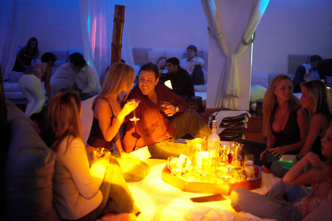 Guests at the BED, South Beach, Miami Florida, USA