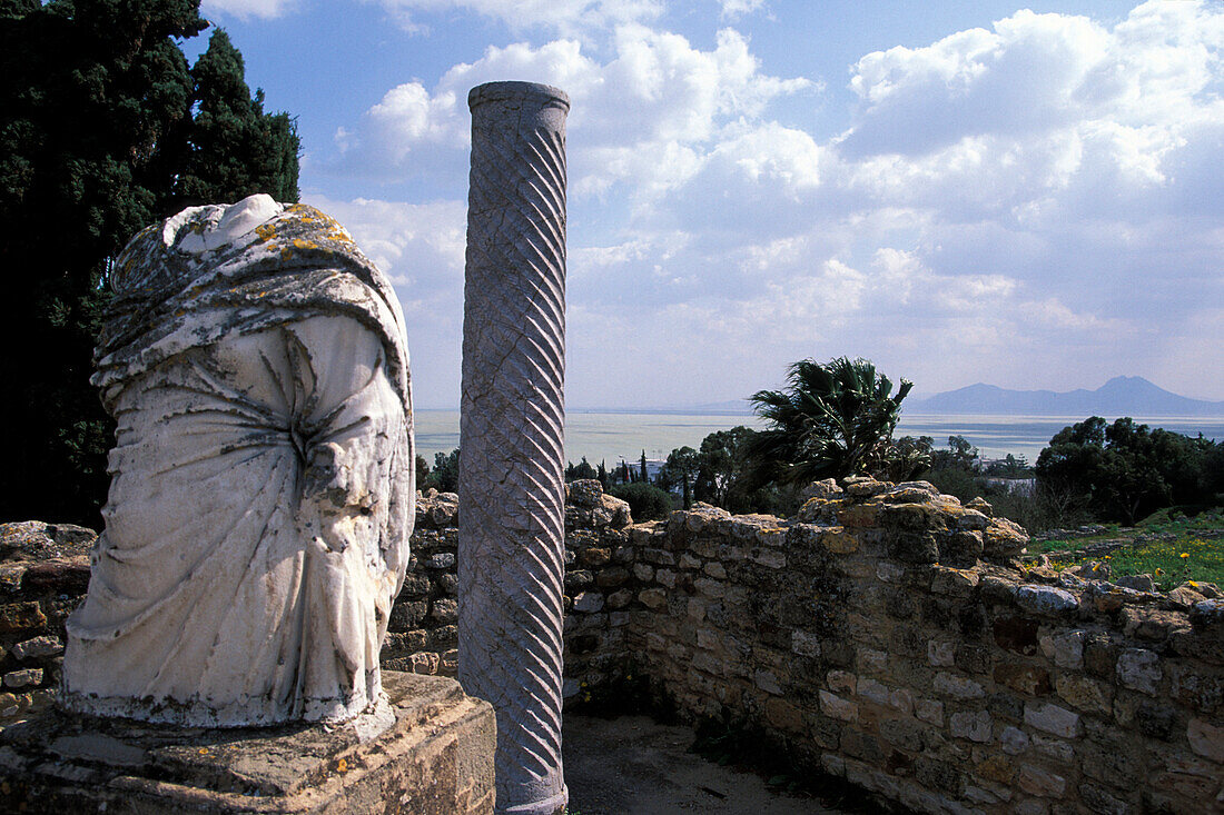 Römische Villa, Karthago Tunesien, Afrika