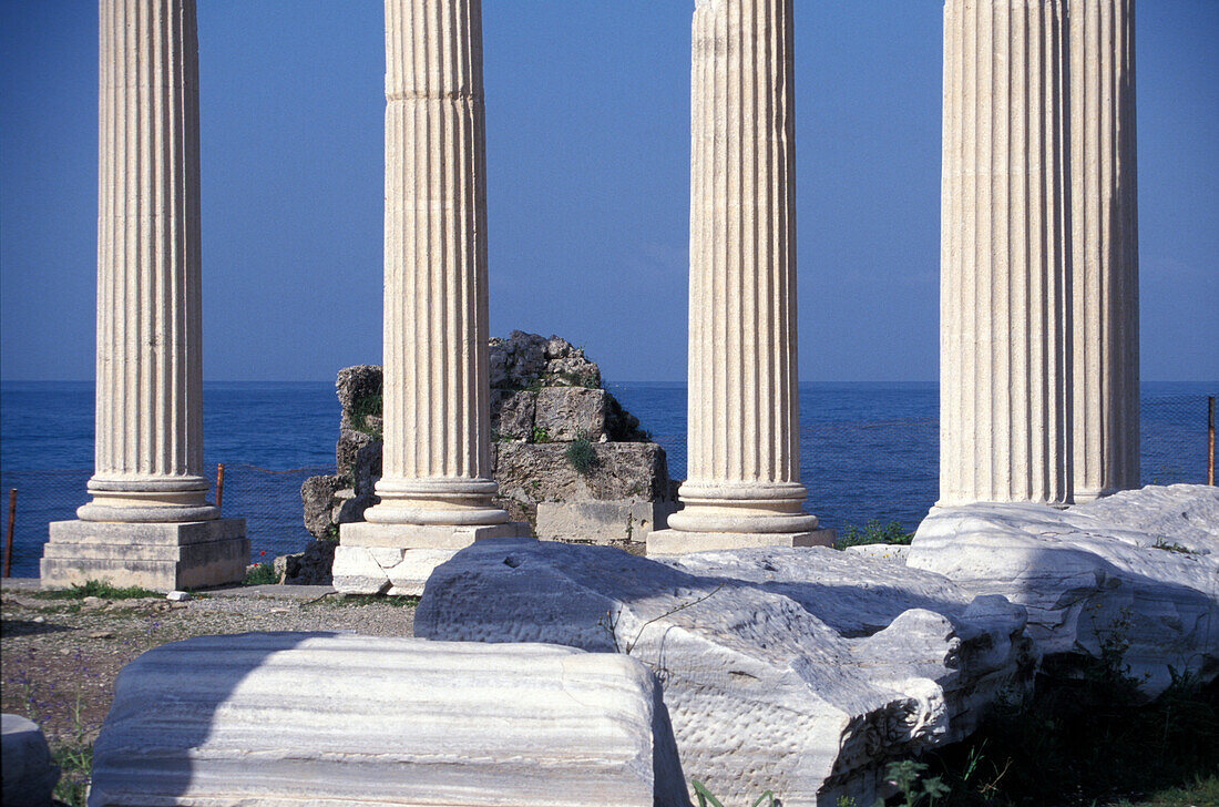 Apollon Tempel, Side, Türkische Riviera Türkei