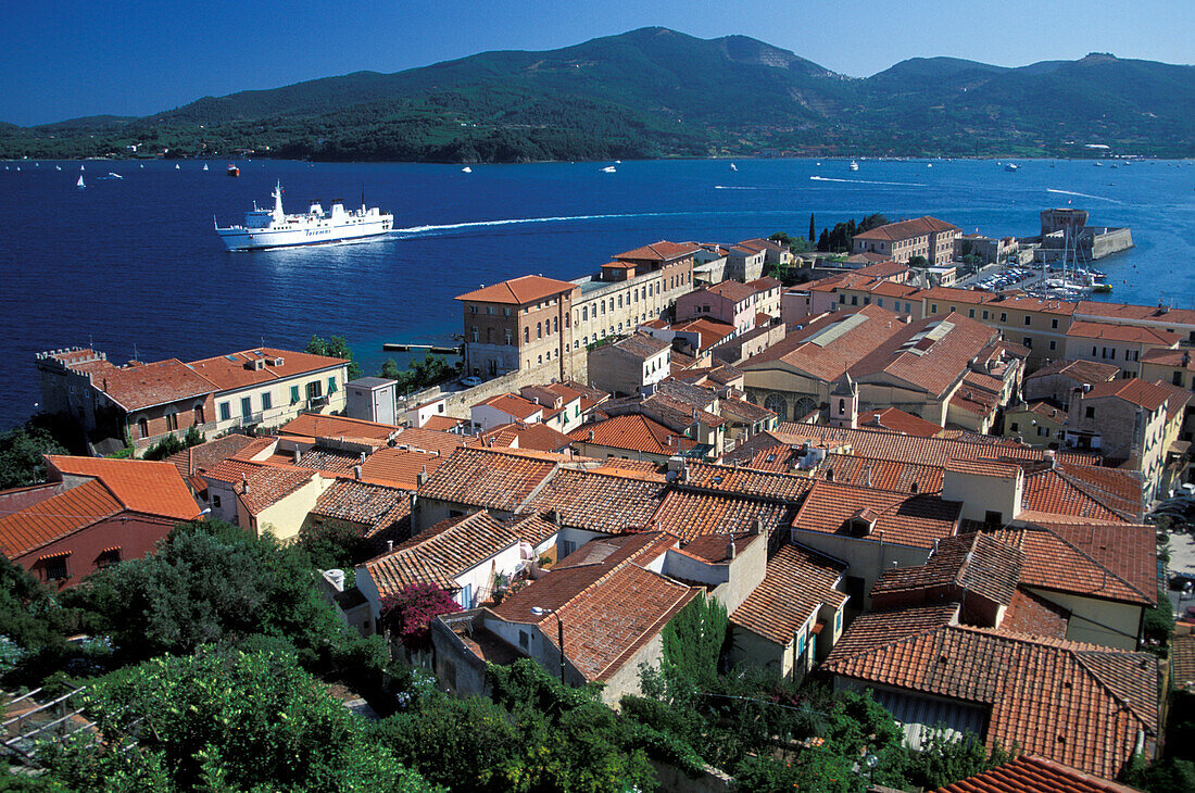 Porto Ferraio, Portoferraio, Spaggia di Capo Blanco, Elba, Nationalpark Parco Nazionale Arcipelago Toscano, Toskana, Italien