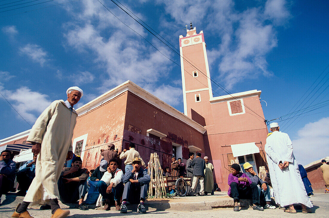 Markt in Tafraoute, Anti-Atlas Marokko