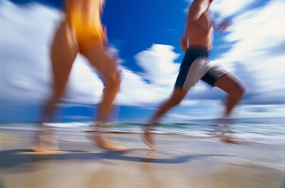 Paar am Strand, Madeira, Portugal People