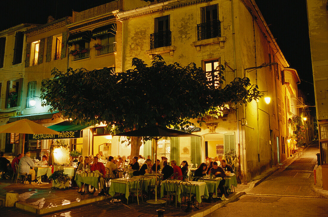 Restaurant Panisse, Cassis, Cote d´Azur, Bouches-du-Rhone Provence, Frankreich