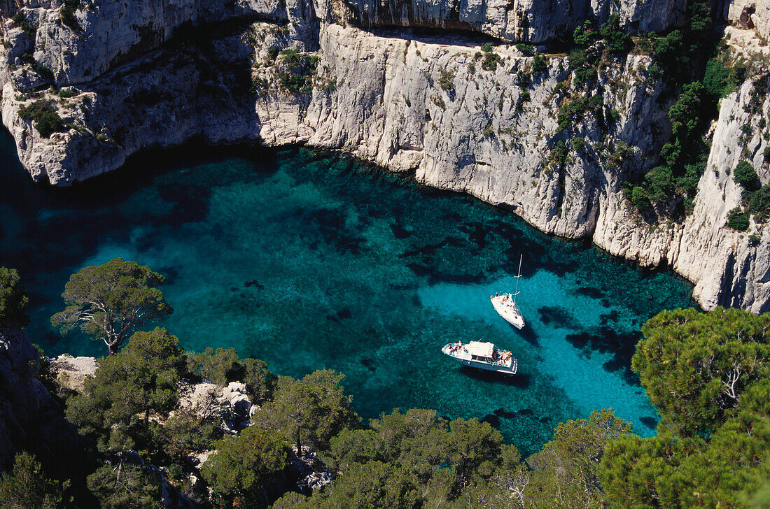 Calanque d´En-Vau, Cote d´Azur, Bouches-du-Rhone Provence, Frankreich