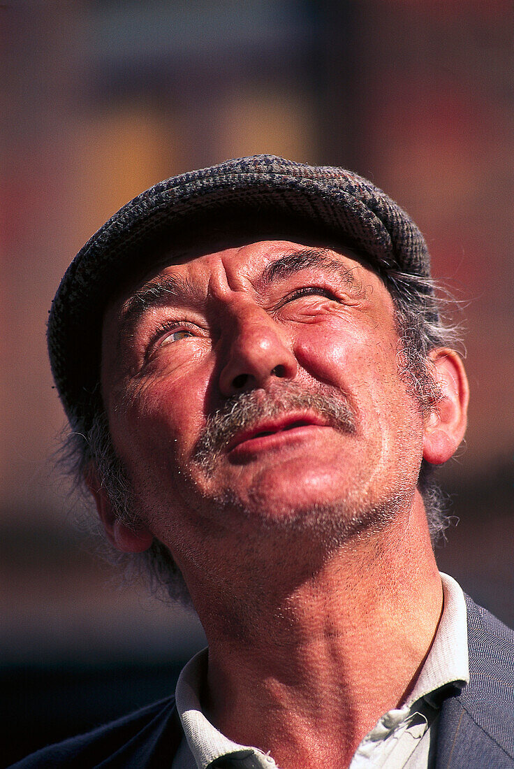 Portrait of an older man, Dublin, Ireland