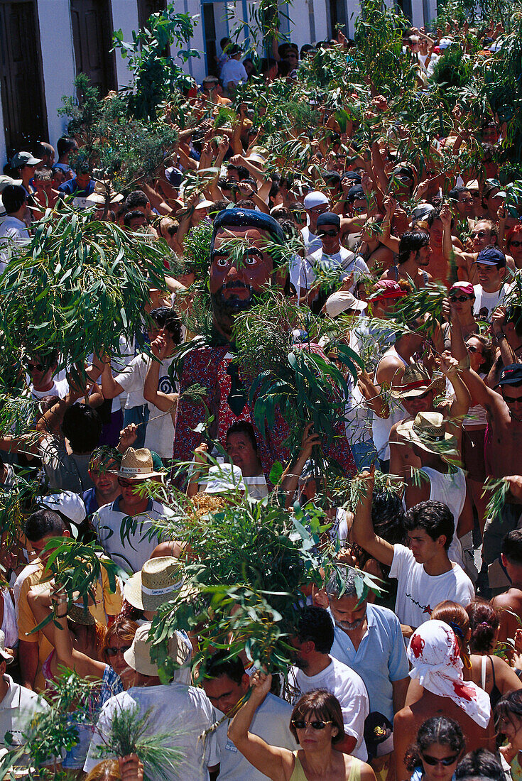 Fiesta de la Rama, Agaete, Gran Canaria, Canary Islands, Spain