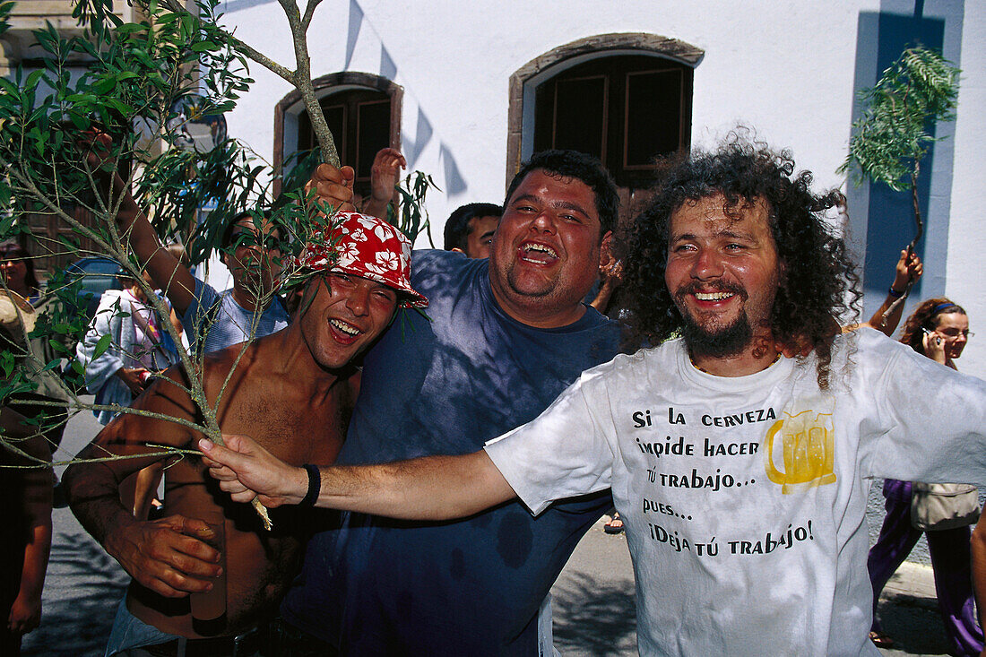 Fiesta de la Rama, Agaete, Gran Canaria, Canary Islands, Spain