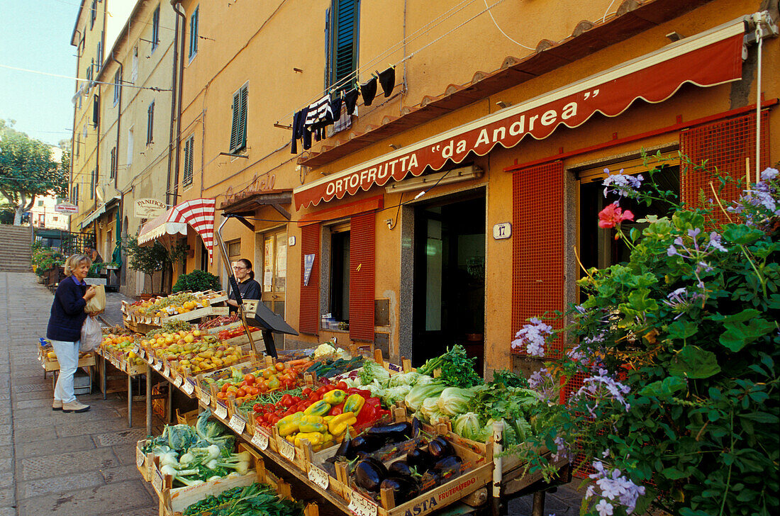 Greengrocery Rio Marina, Elba, Tuscany, Italy
