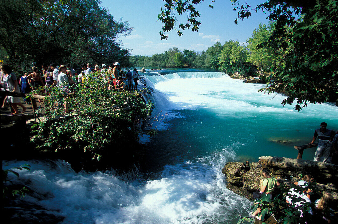 Manvgat Falls, Manavgat River near Side Turkish Riviera, Turke±