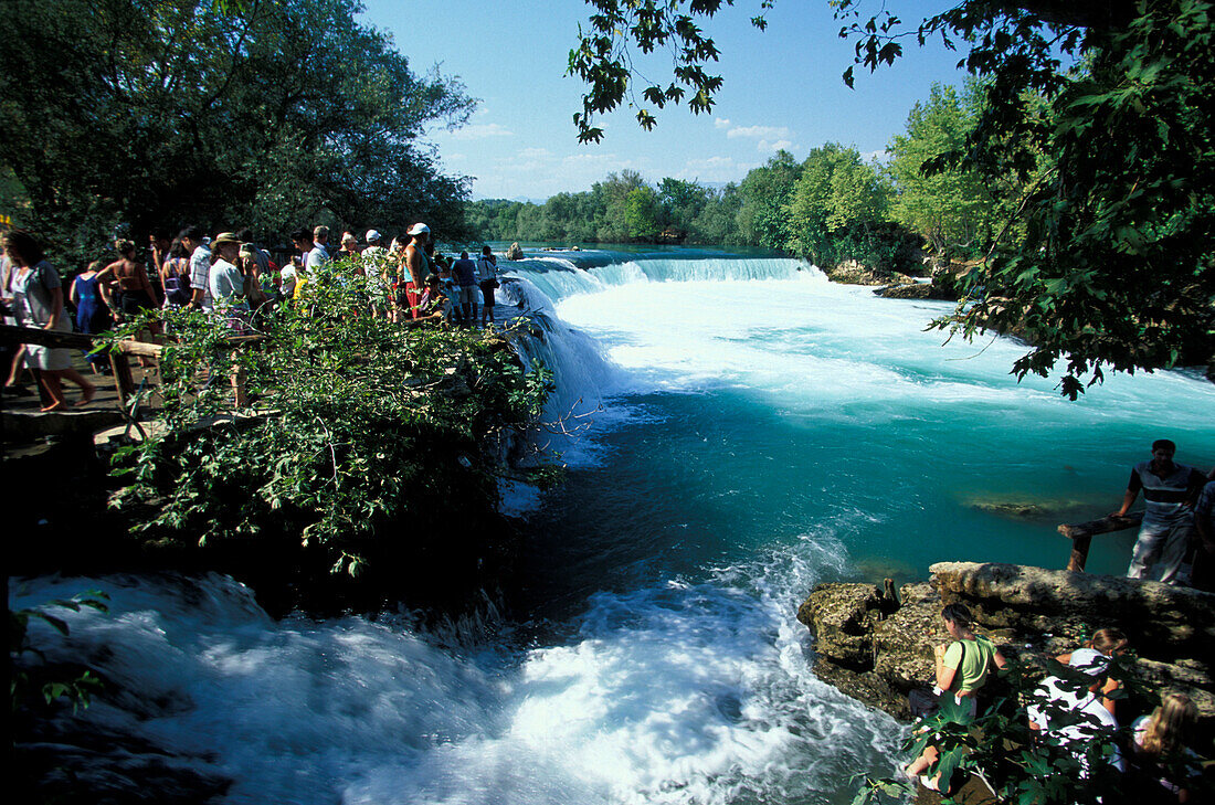 Manvgat Falls, Manavgat River near Side Turkish Riviera, Turke±