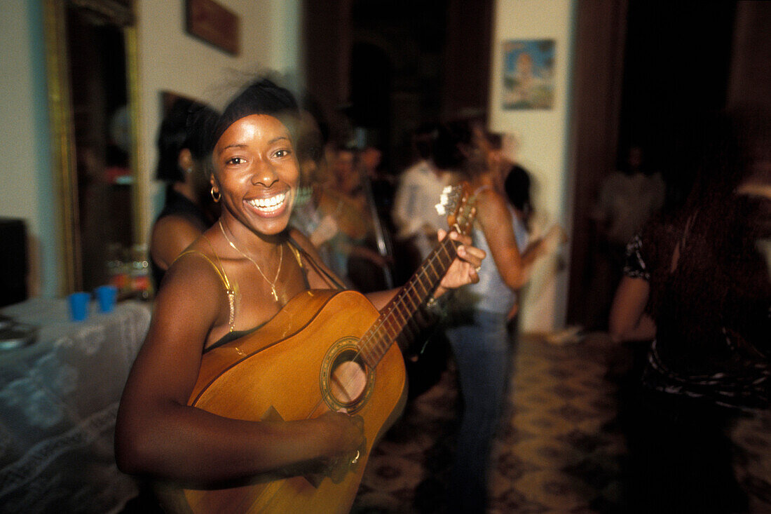 Salsa Party, Via Danza Salsa, Old Havana, Havana, Cuba