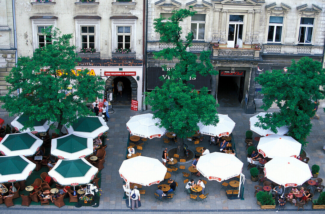 Restaurant, Main Square, Cracow Poland