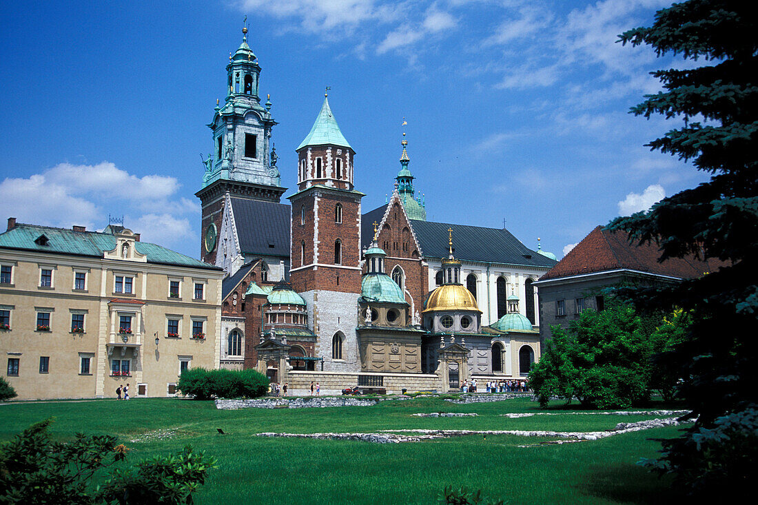 The Wawel Cathedral, Cracow, Poland, Europe