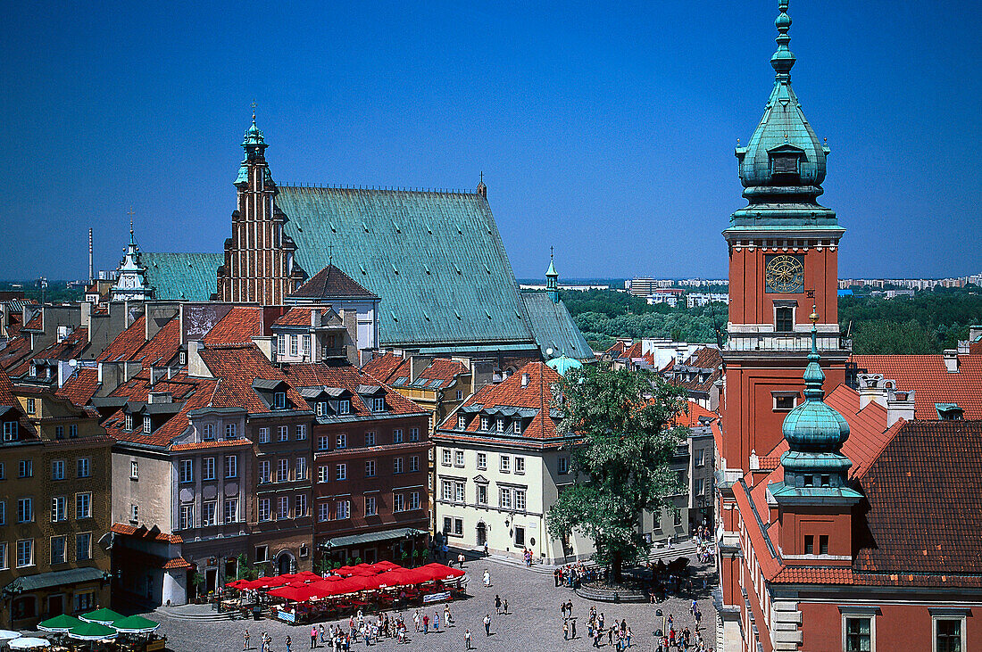 Castle Square, Kings Castle, Warsaw Poland