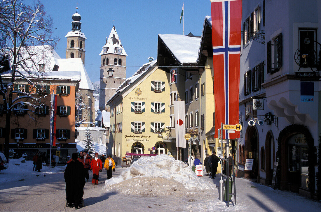 Kitzbuehel, Vorderstadt, Tirol Oesterreich