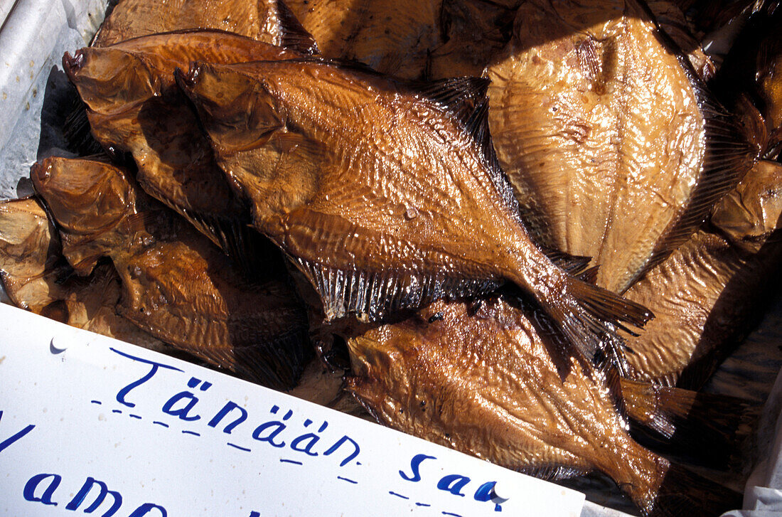 Smoked Fish, Kauppatori Market, Helsinki Finland