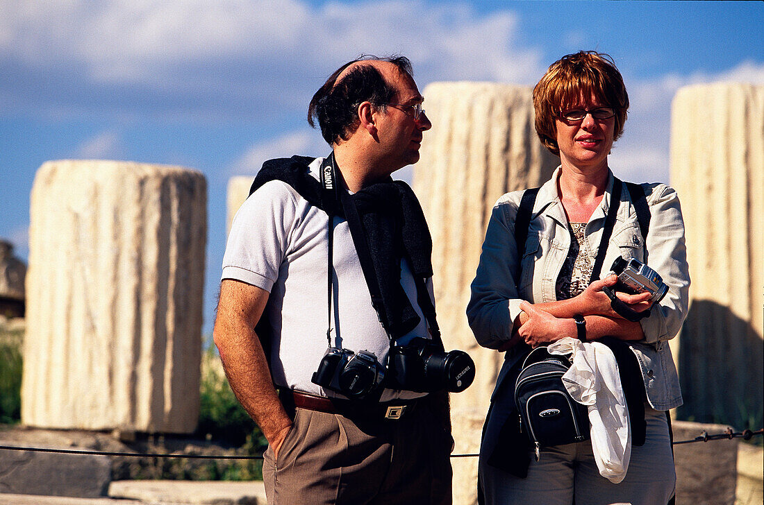 Visitors, Acropolis, Athens, Greece