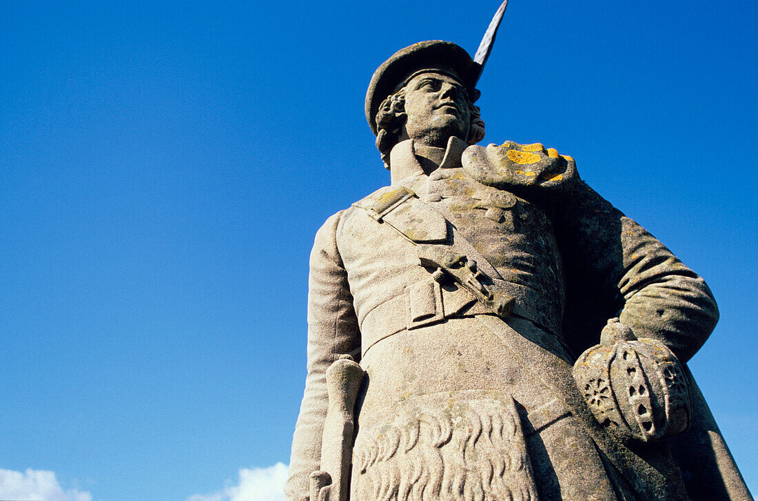 Glenfinnan Monument, Glenfinnan, Invernesshire, Schottland, Großbritannien