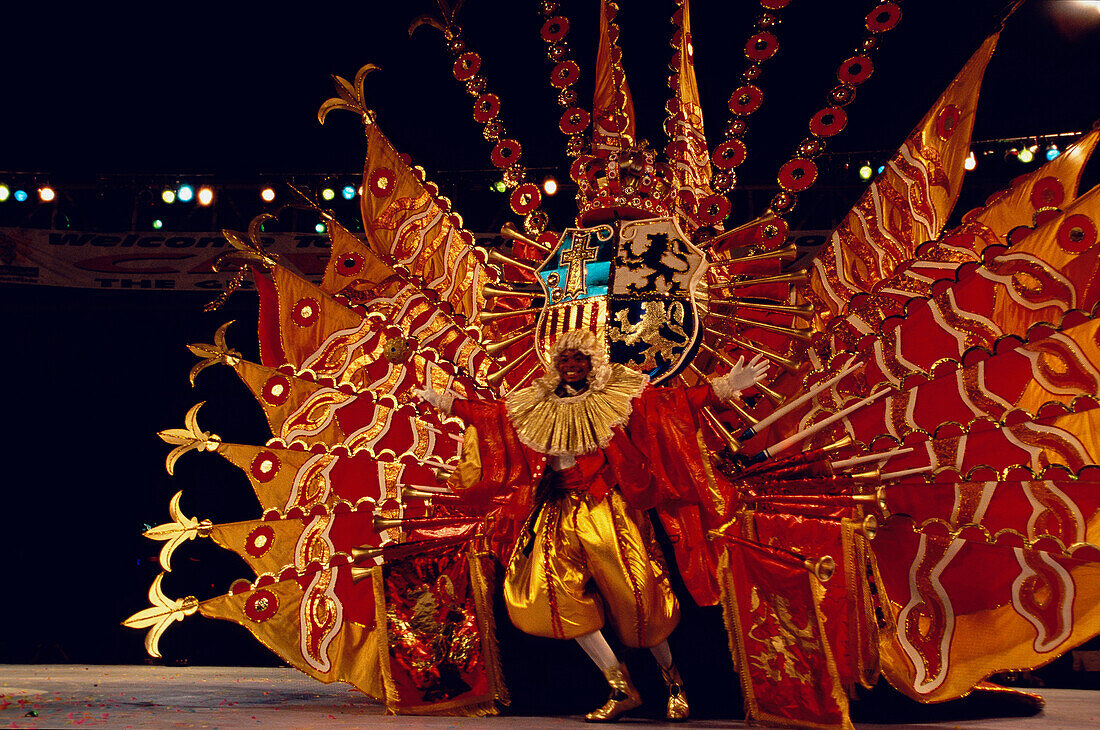 Kings and Queens Costume Parade, Dimanche Gras, Carnival Port of Spain, Trinidad