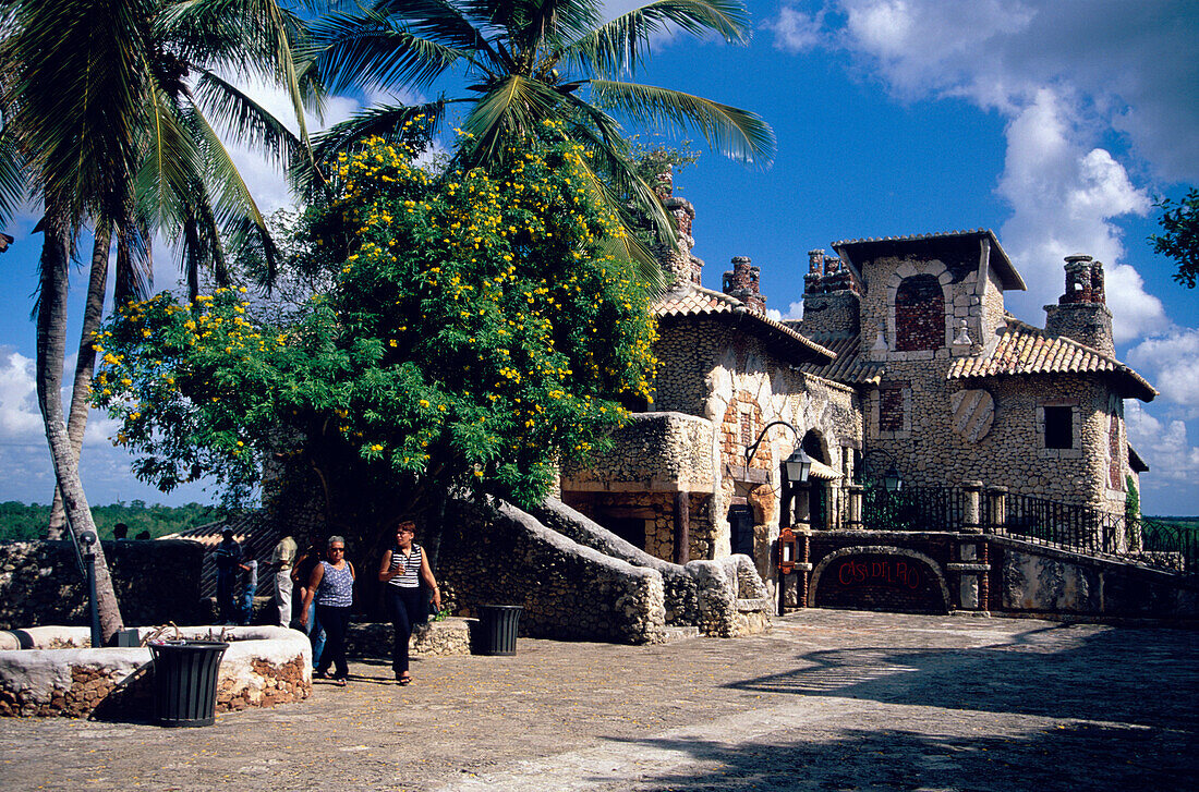 Village, Houses, People, Altos de Chavon, Artist Village Casa de Campo, Dominican Republic