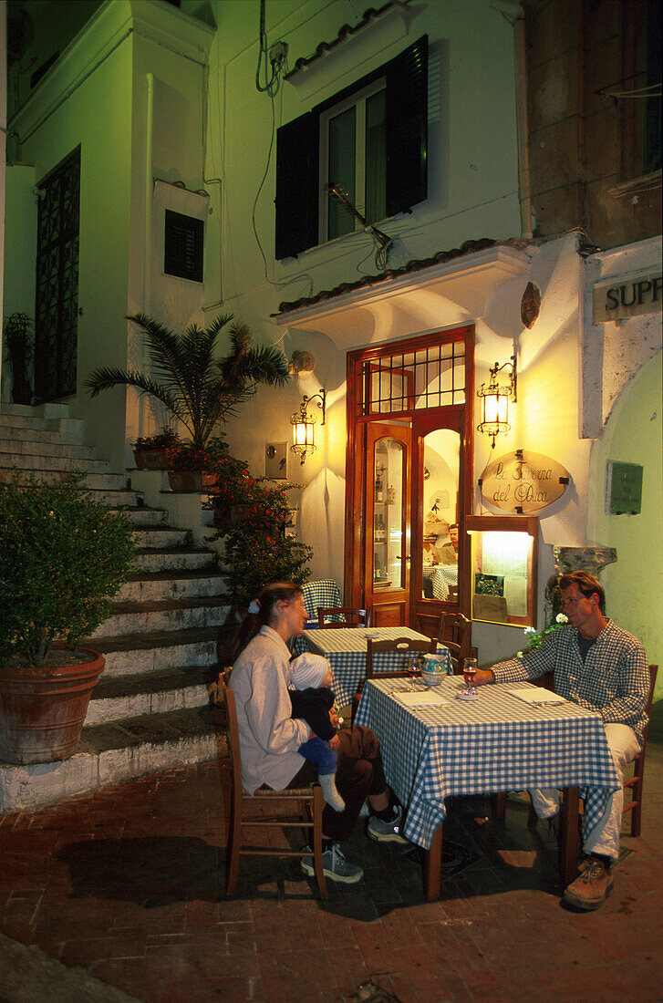 Taverna del Duca, Via Lorenzo, Amalfi, Kampanien Italien
