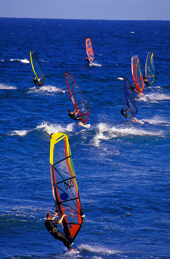 Windsurfer, Pozo Izquierdo, Gran Canaria, Kanaren, Spanien