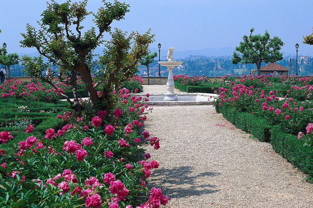 Boboli Garten, Palazzo Pitti, Florenz, Toskana, Italien