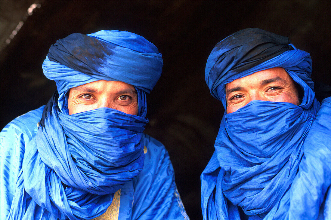 Tuareg, Said und Omar Tihri, Tioute bei Taroudant Marokko