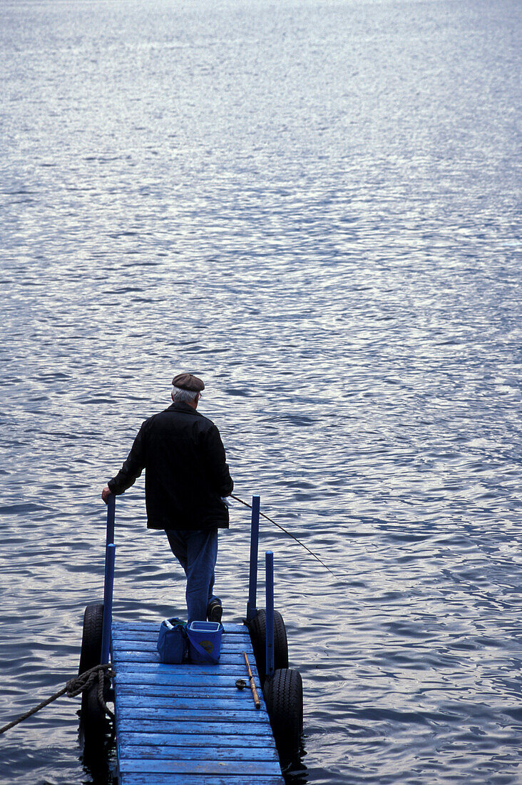 Fischerman, Bellagio, Lago di Como, Piemonte, Italy