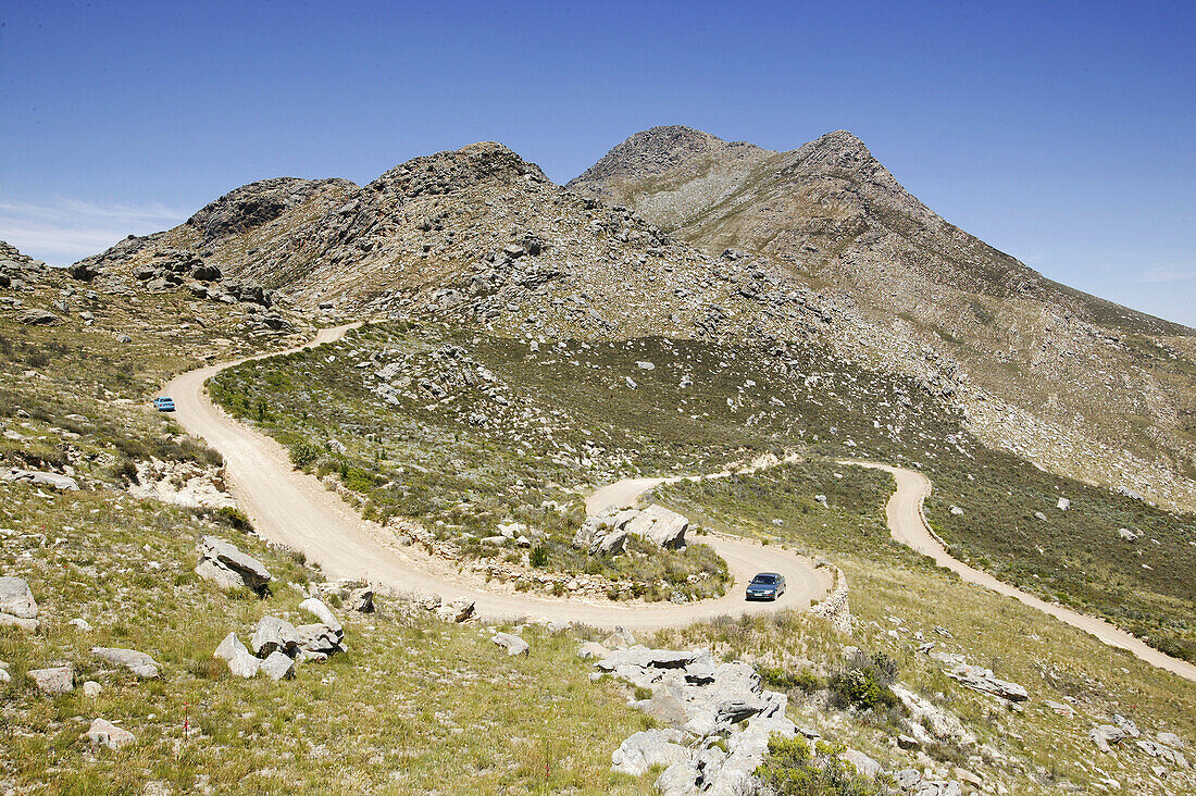 Top of Swartberg Pass, Swartberg Pass to Prince Albert over the Groote Swartberge, Western Cape, South Africa