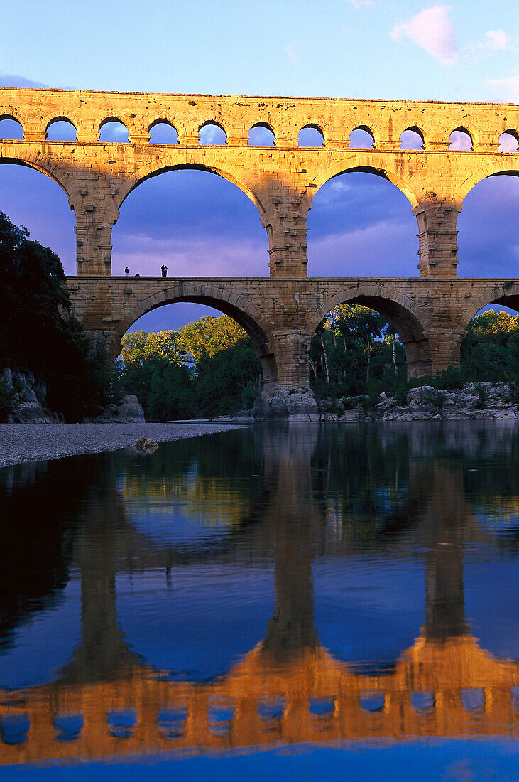 Pont du Gard, Avignon, Provence, Frankreich
