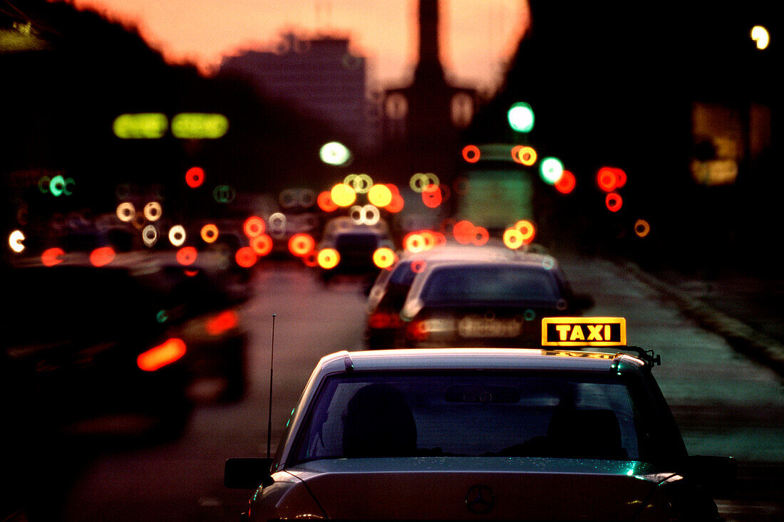 Taxi, berlin, germany