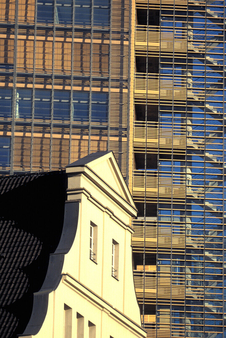 Old and new architecture, Potsdamer Platz, Berlin, Germany