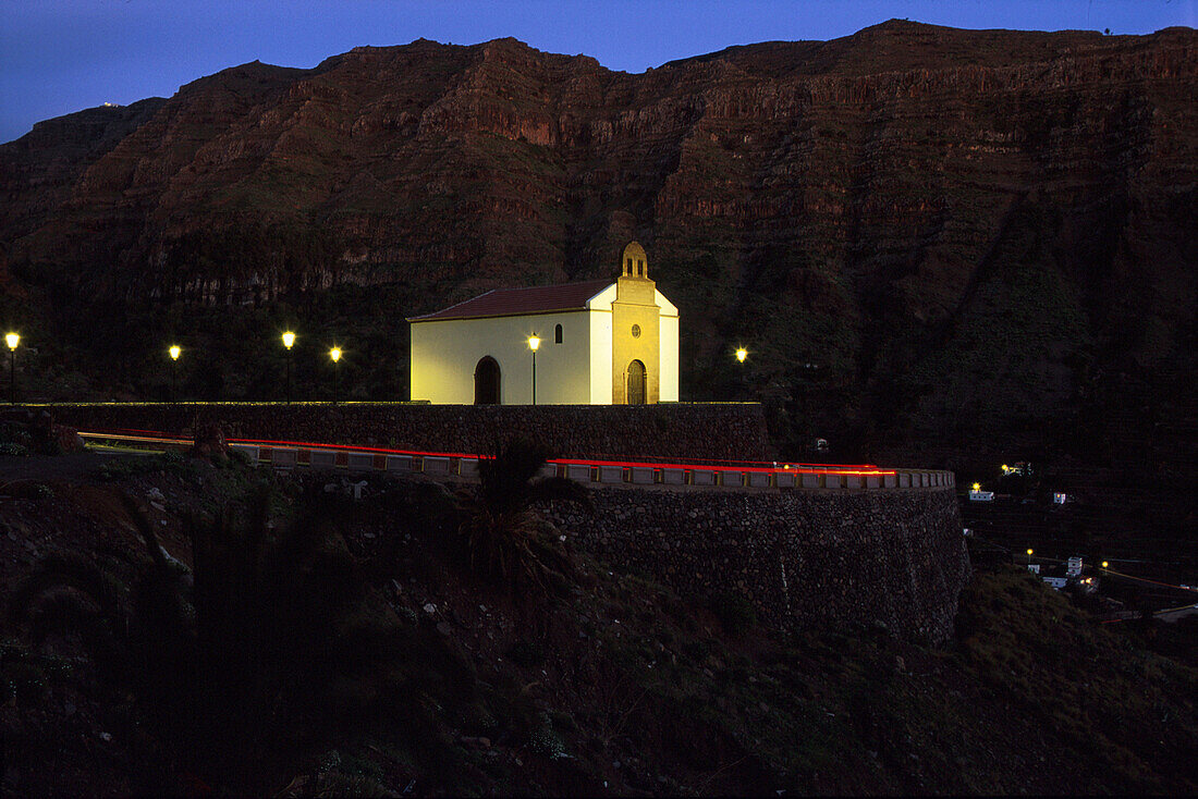Kirche, Valle Gran Rey, La Gomera Kanarische Inseln