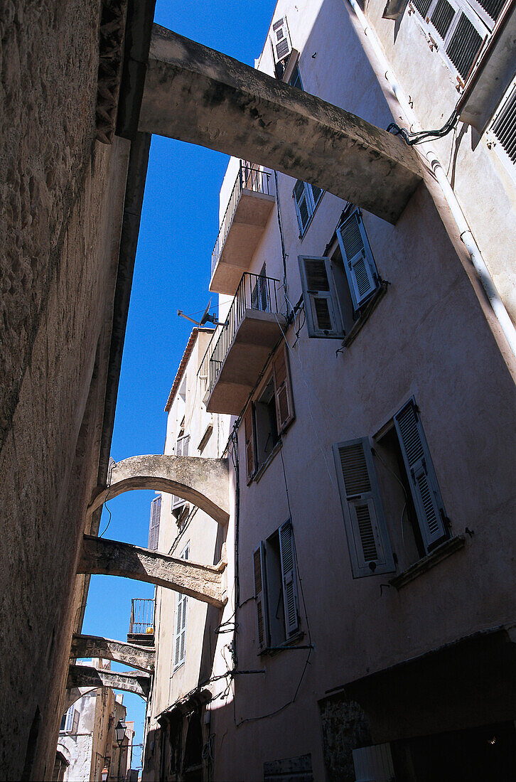Altes Wasserversorgungssystem, Altstadt, Bonifacio, Korsika, Frankreich